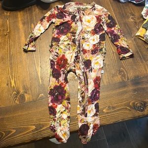 Posh Peanut Zip romper/pjs